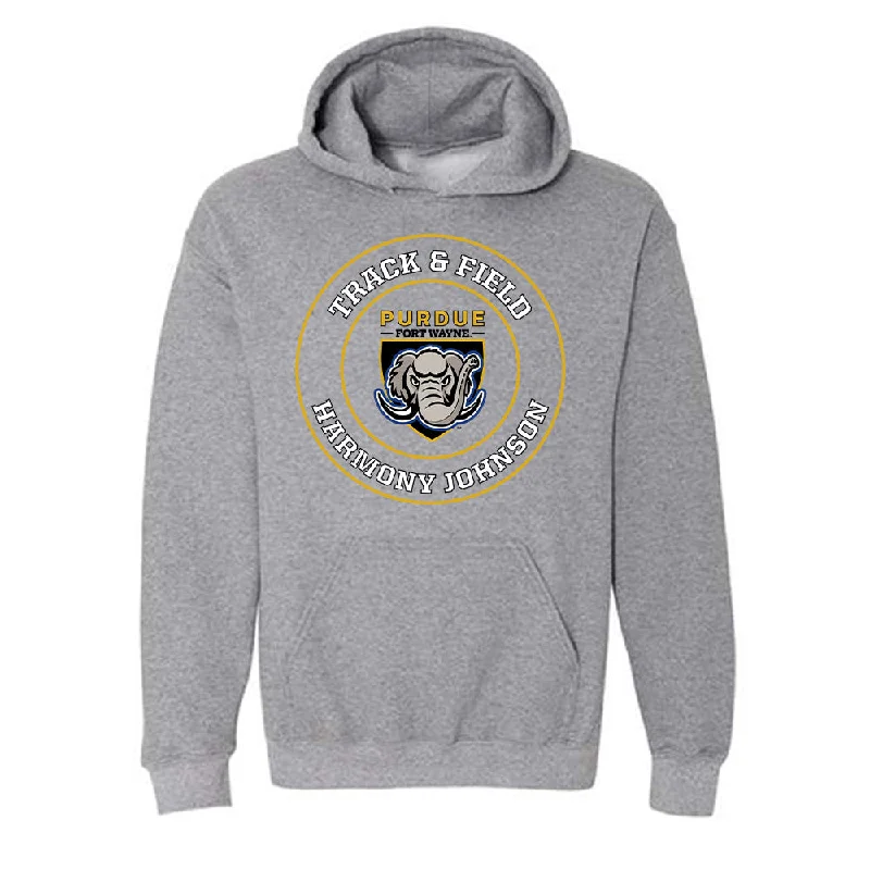 PFW - NCAA Women's Track & Field : Harmony Johnson - Classic Fashion Shersey Hooded Sweatshirt Hoodie with Hem Lace Feminine Delicate PFW - NCAA Women's Track & Field : Harmony Johnson - Classic Fashion Shersey Hooded Sweatshirt Hoodie with Hem Lace Feminine Delicate