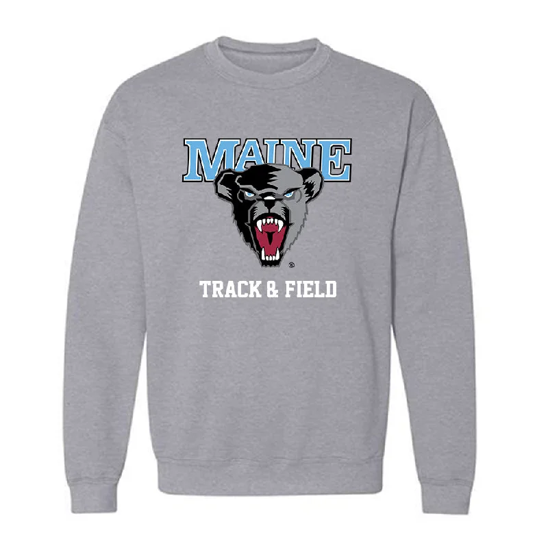 Maine - NCAA Women's Track & Field : Rebekah Hunnewell - Classic Shersey Crewneck Sweatshirt Hoodie with High Neck Warm Protective