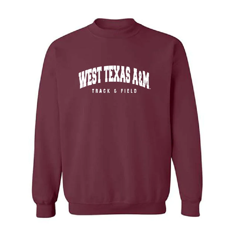 WTAMU - NCAA Women's Track & Field : Sarah Koomson - Crewneck Sweatshirt Hoodie with Illustration Artistic Creative