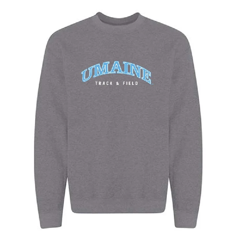 Maine - NCAA Women's Track & Field : Rebekah Hunnewell - Classic Fashion Shersey Crewneck Sweatshirt Hoodie with Earth Tones Natural Calm