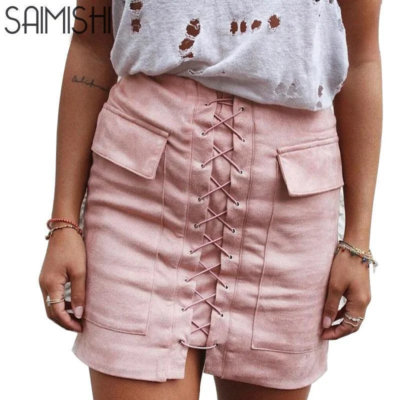 Pencil Skirt  High Waist Mini Skirt lace skirt delicate
