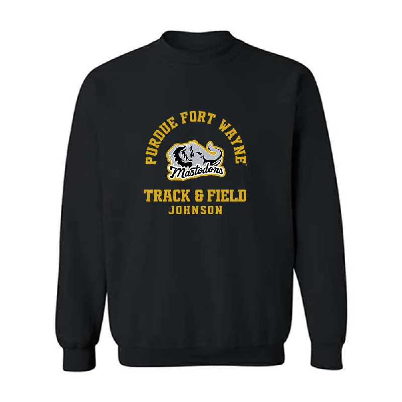 PFW - NCAA Women's Track & Field : Harmony Johnson - Classic Fashion Shersey Crewneck Sweatshirt Hoodie with Hem Ribbing Snug Secure PFW - NCAA Women's Track & Field : Harmony Johnson - Classic Fashion Shersey Crewneck Sweatshirt Hoodie with Hem Ribbing Snug Secure