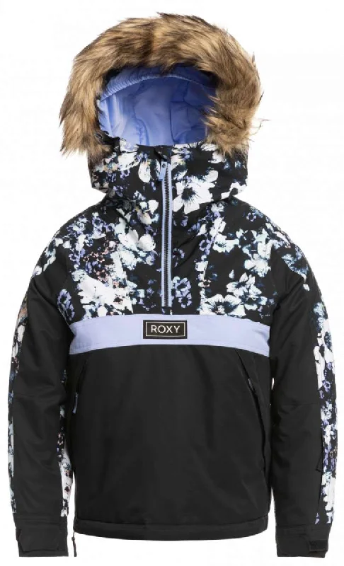 Roxy Junior's Shelter Insulated Jacket 2023 Anorak Shell Jacket Lightweight Jacket
