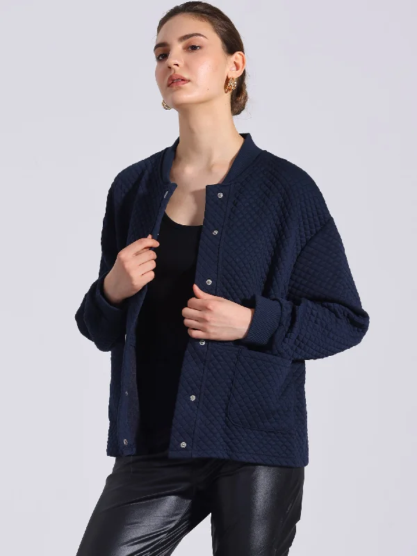 Long Sleeves Solid Color Waffle Textured Jacket Cotton Fabric Linen Fabric Terry Fabric