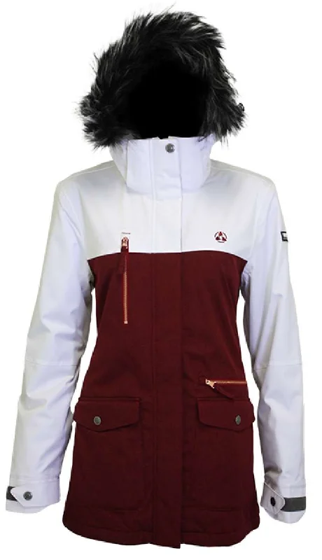 Turbine Ladies Powday Insulated Jacket 2023 Print Jacket Jacquard Jacket Embroidered Jacket