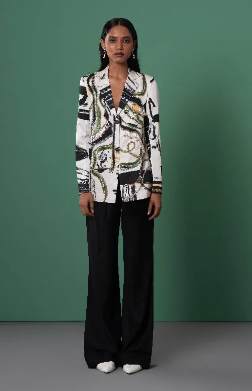 Beru Embroidered Blazer Women's Radiation Jacket