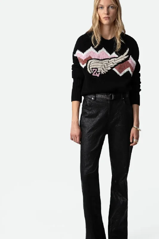 Zadig & Voltaire - Bleez WS Wings Sweater Neon Metallic Matte