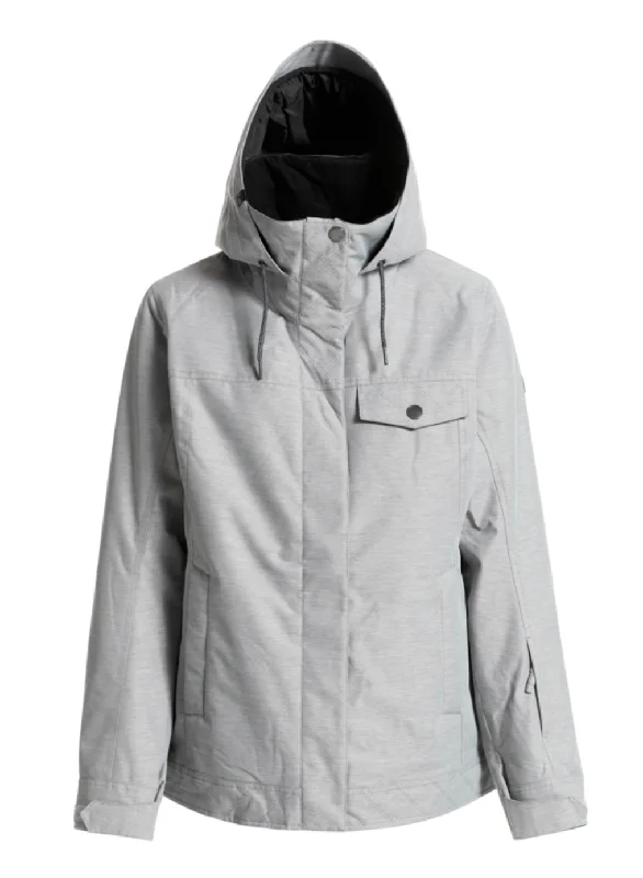 Roxy Billie Jacket - Women's Notch Collar Jacket Peter Pan Collar Jacket Cowl Neck Jacket
