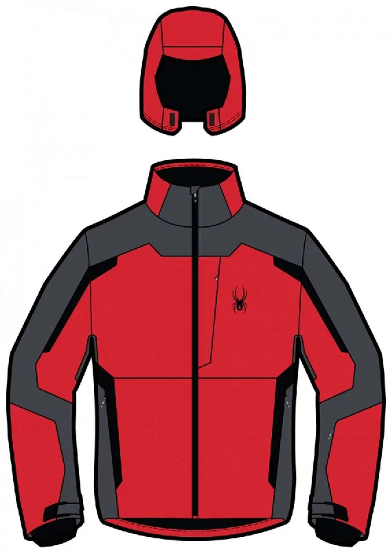 Spyder Guardian Insulated Jacket 2023 Chenille Fabric Brocade Fabric Lace Fabric