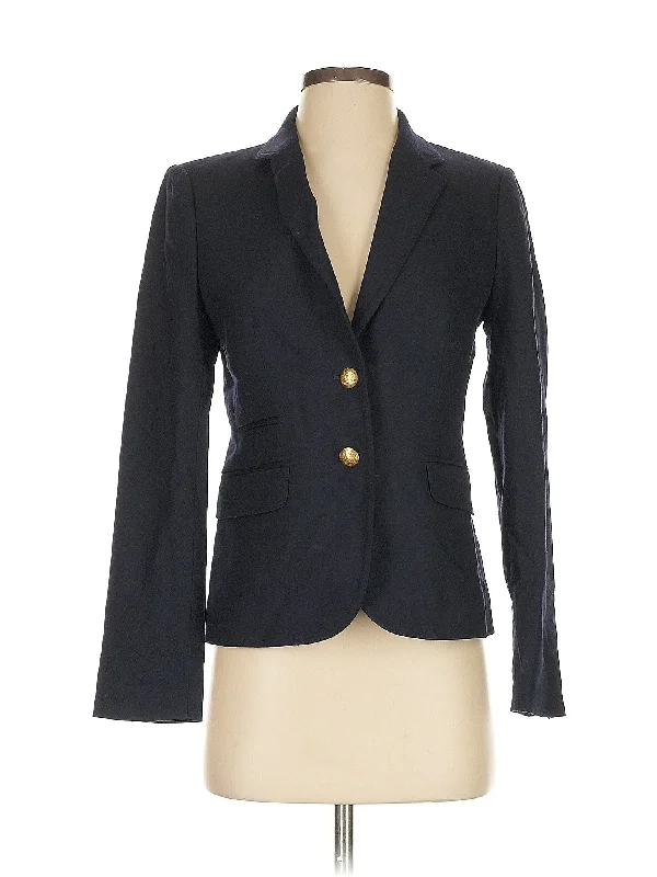 Wool Blazer Women's Denim Suit