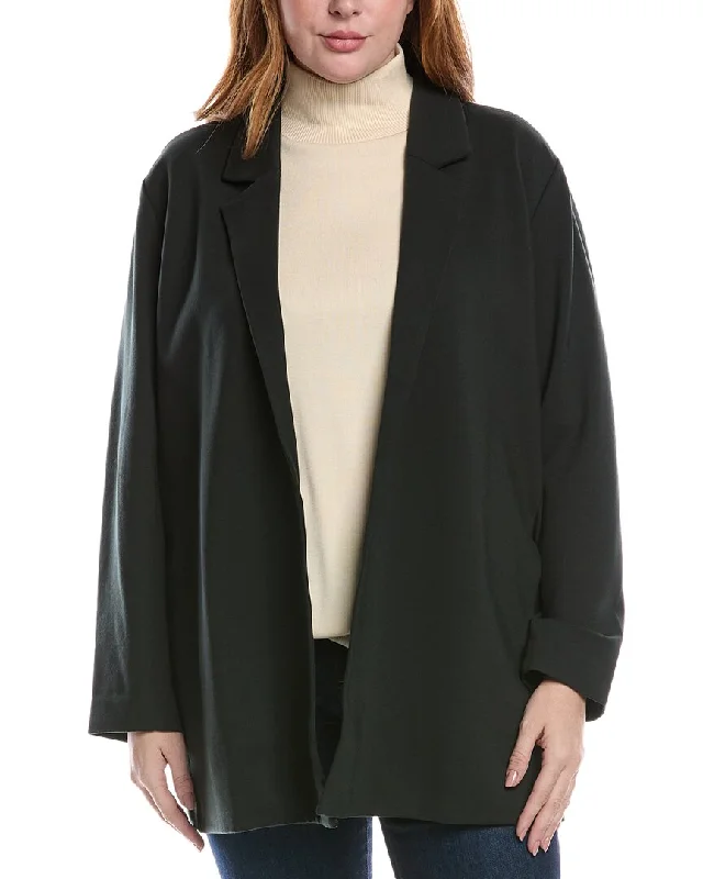 EILEEN FISHER Long Blazer Women's Classic Blazer