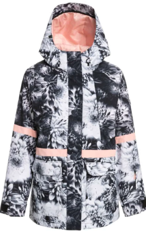 Roxy Women's Ritual Insulated Jacket 2023 Nylon Jacket Polyester Jacket Spandex Jacket