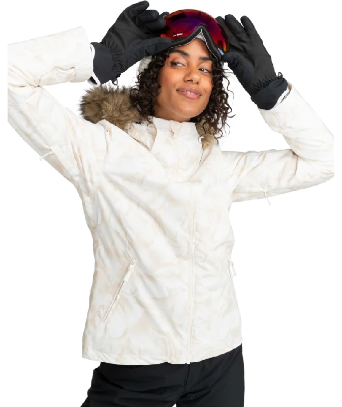 Roxy Jet Ski Jacket - Women's Zip Front Button Front Snap Front