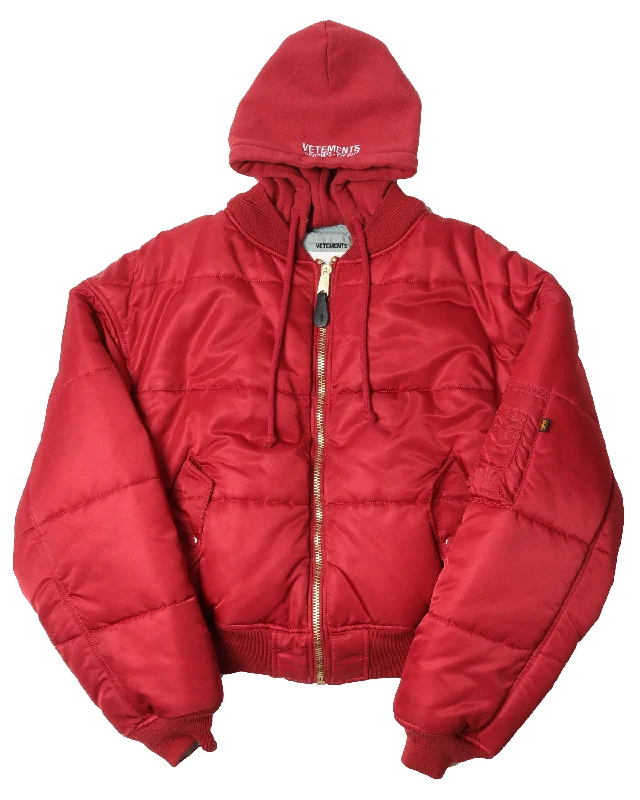 Reversible Bomber Jacket Herringbone Jacket Houndstooth Jacket Plaid Jacket