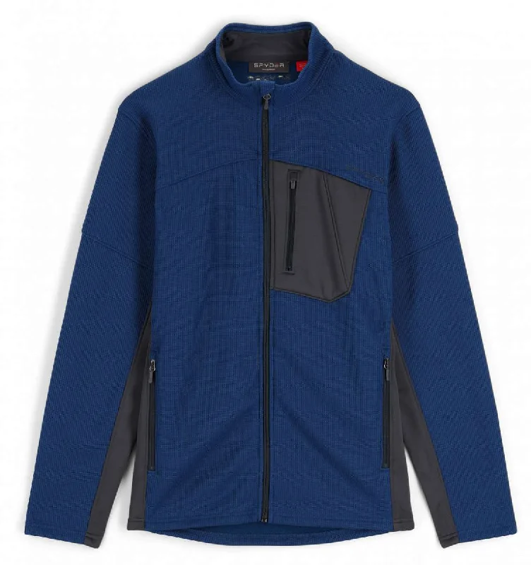 Spyder Bandit Hybrid Full-Zip Jacket 2023 Denim Jacket Leather Jacket Suede Jacket