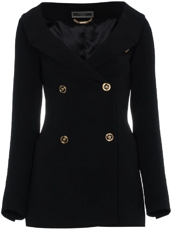 double breasted silk blazer Women's Fashion Blazer