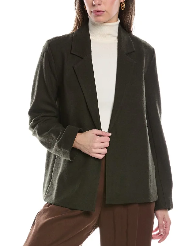 EILEEN FISHER Wool Blazer Women's Fashion Blazer