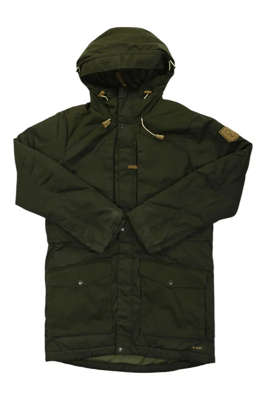 Fjallraven Mens Singi Wool Padded Parka Thermal Cotton Parka Coat