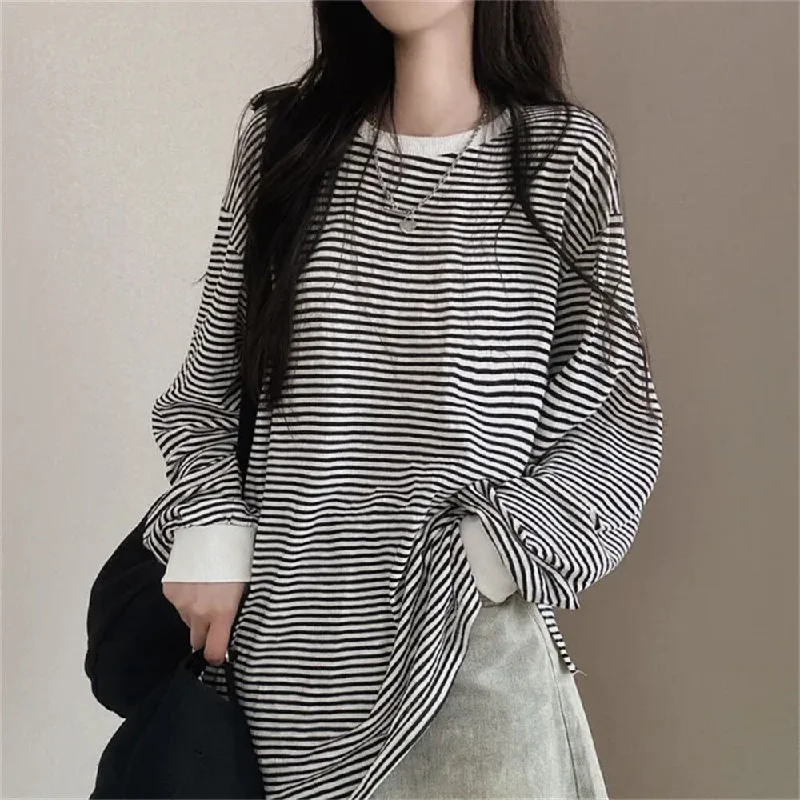 60258 stripes, black, thin