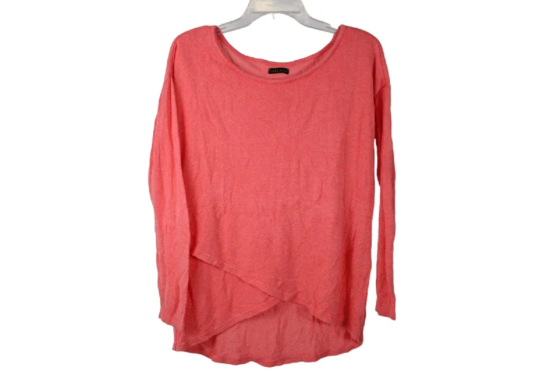 Lascana Pink Knit Sweater | L Seamless Knitted Crochet