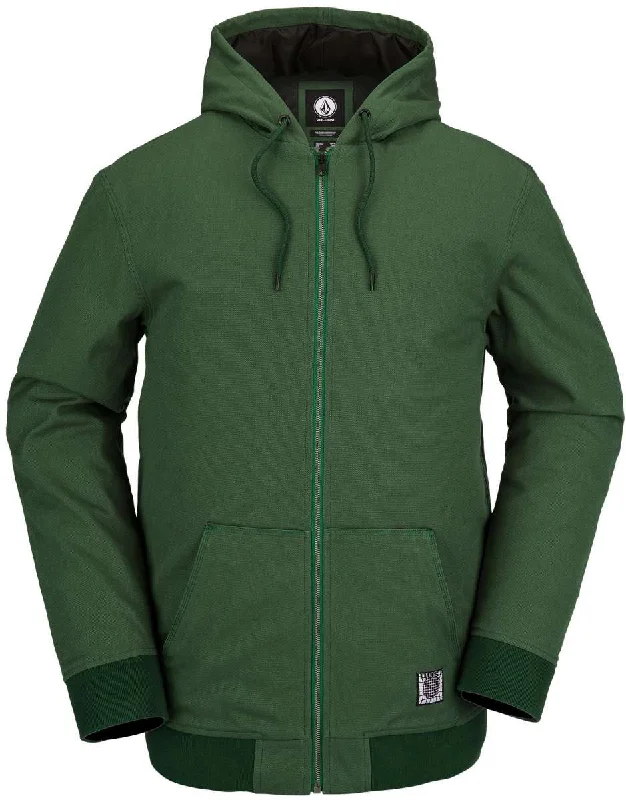 Volcom Dustbox Insulated Jacket 2023 Elasticated Jacket Padded Jacket Insulated Jacket