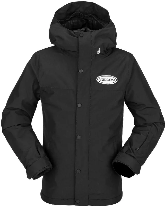 Volcom Juniors Stone 91 Insulated Jacket 2023 A-Line Jacket Boat Neck Shawl Collar