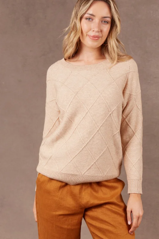 Eb & Ive Nakako Jumper - Various Colours Silk Blend Satin Velvet