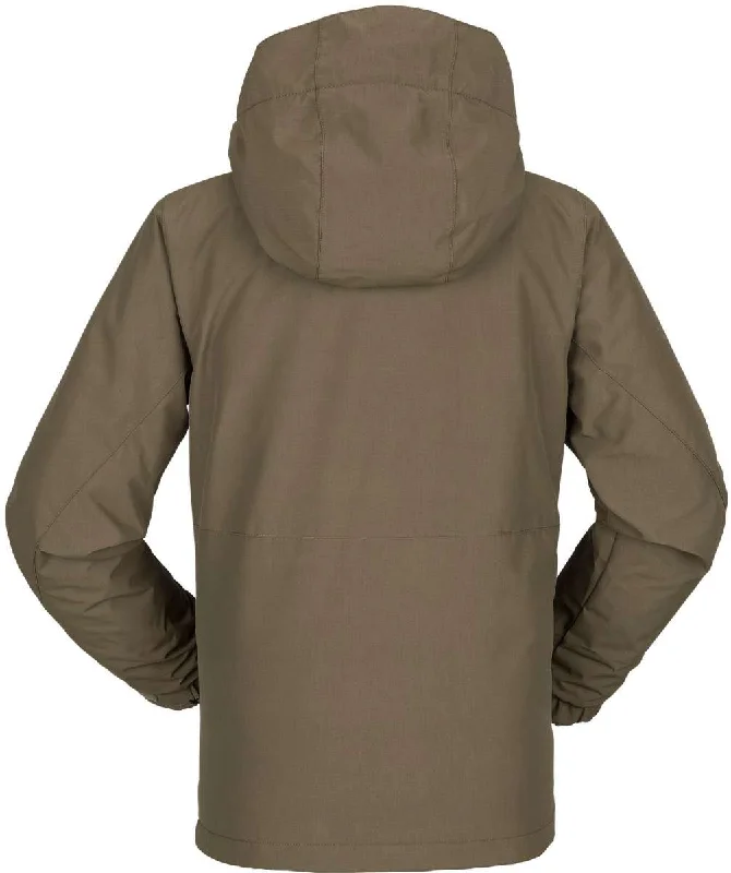 Volcom Juniors' Vernon Insulated Jacket 2023 Notch Collar Peter Pan Collar Cowl Neck
