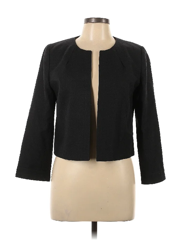 Wool Blazer Women's Solid Blazer