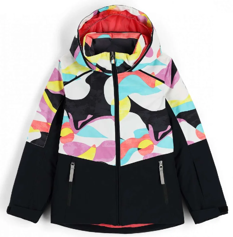 Spyder Girls Conquer Insulated Jacket 2023 Knit Fabric Woven Fabric Fleece Fabric