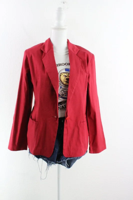 Vintage Red Forenza Blazer (10) Milan Custom Blazer