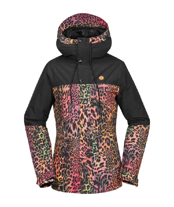 Volcom Bolt Insulated Jacket - Women's Welt Pockets Slit Pockets Flap Pockets