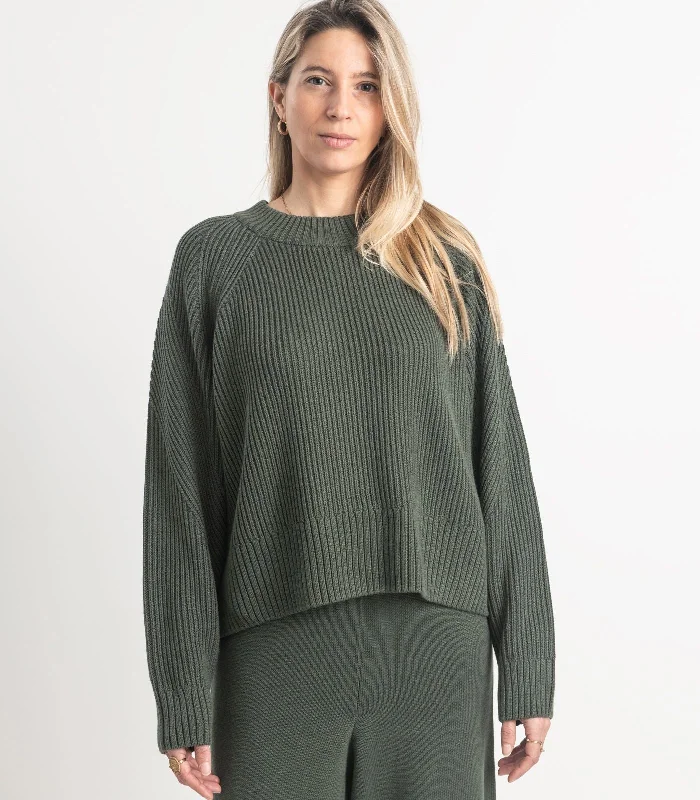Rib Knit Jumper Velvet Chenille Corduroy