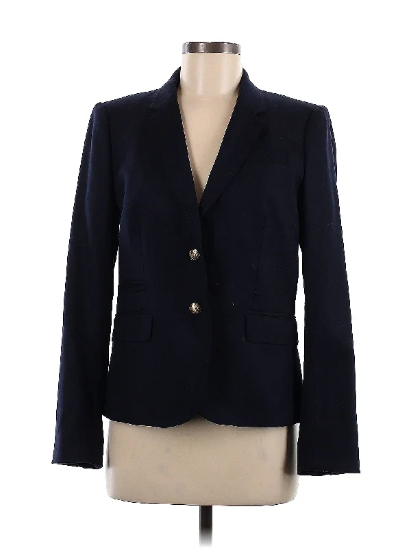 Wool Blazer Silk Women's Blazer