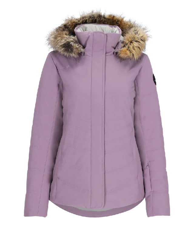 Obermeyer Tuscany II  Jacket - Women's Satin Jacket Silk Jacket Chiffon Jacket