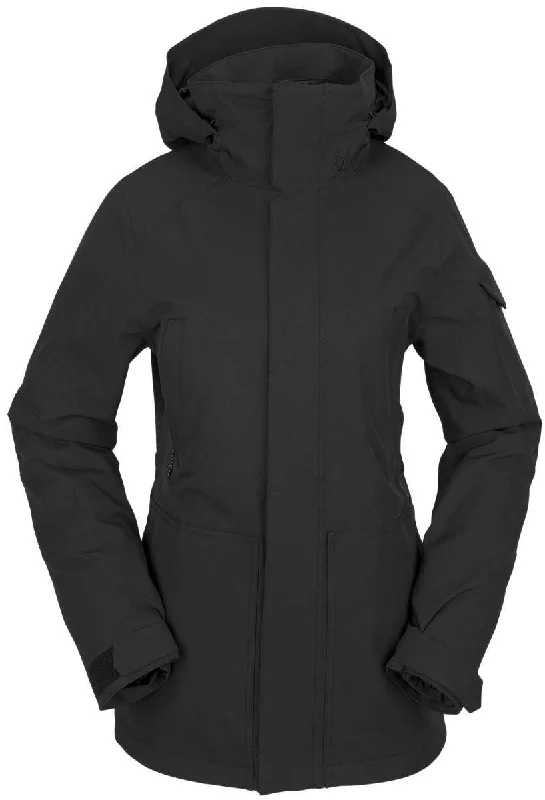 Volcom Women's T.T.T. 4 in 1 Jacket 2023 Print Jacket Jacquard Jacket Embroidered Jacket