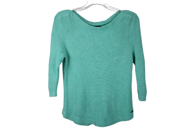 Tommy Hilfiger Blue Knit Sweater | XL Iron Safe Non-Iron Wrinkle Free