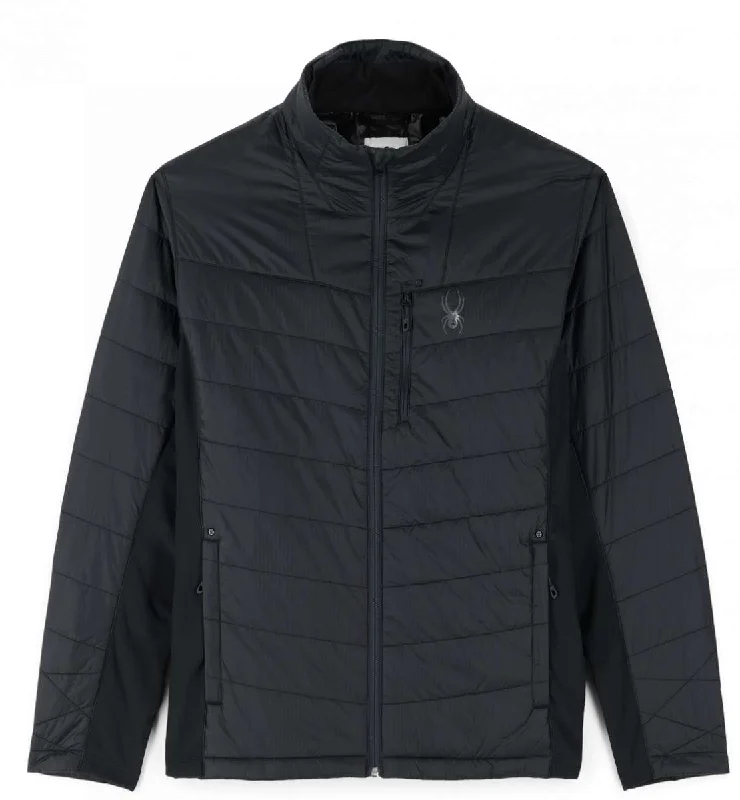 Spyder Glissade Hybrid Jacket 2023 Bomber Jacket Anorak Windbreaker