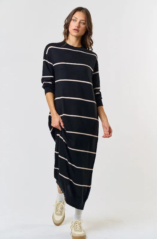 Sweater Maxi Dress Stylish Fashionable Trendy