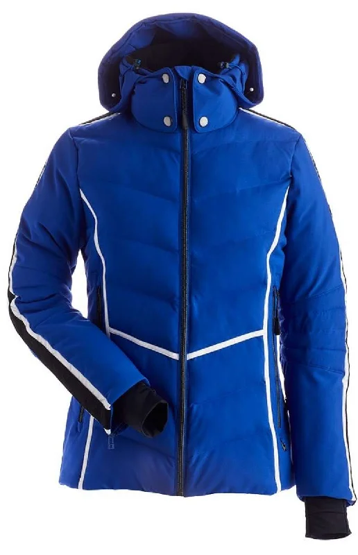 Nils Women's Courchevel Insulated Jacket 2022-2023 V-Neck Jacket Boat Neck Jacket Square Neck Jacket