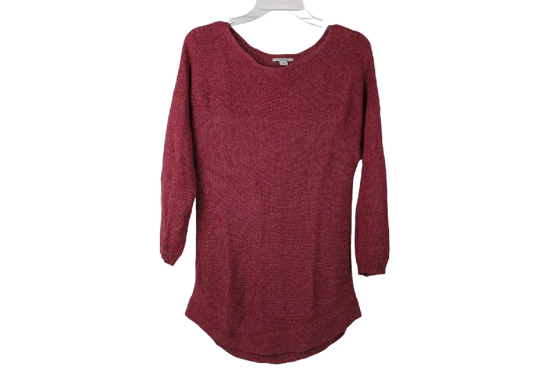 Croft & Barrow Pink Knit Sweater | S Stretchy Elastic Breathable