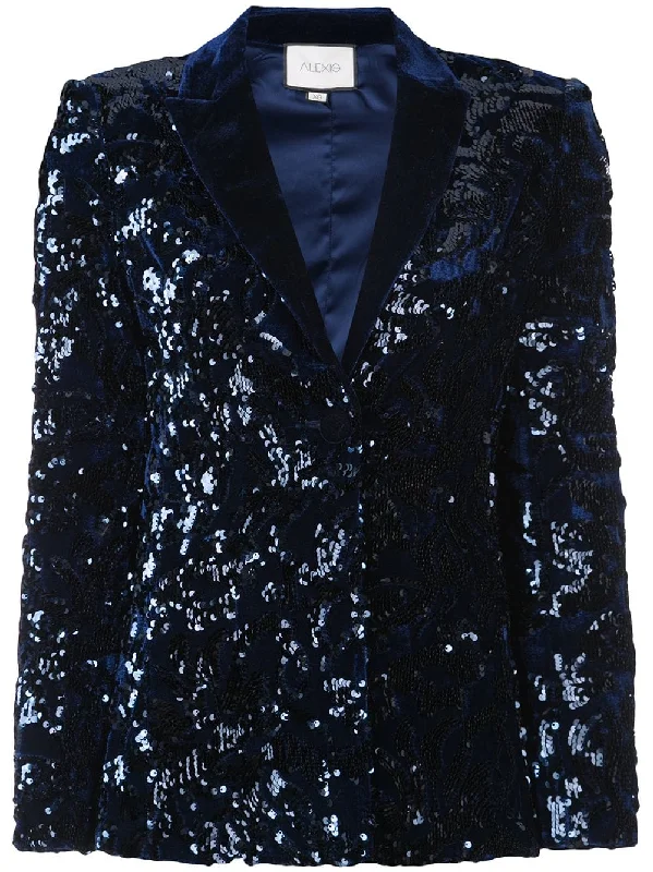 sequin embellished blazer Women's Trendy Jacket
