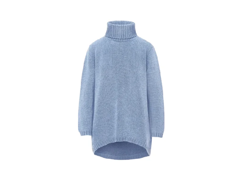 HANIA NEW YORK Tatiana Hi-Lo Sweater Fitted Slim Tailored
