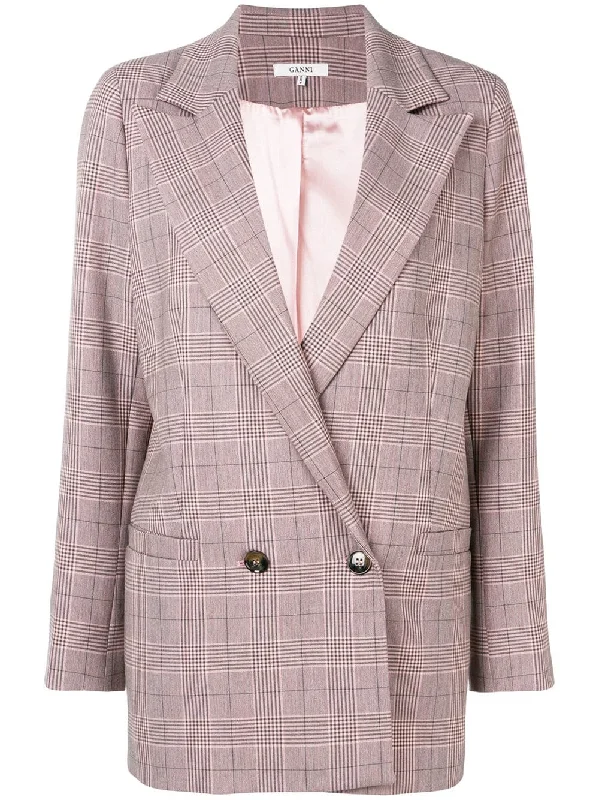 checkered blazer Women's Fashion Blazer