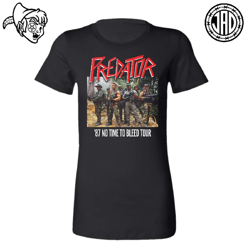 1987 No Time To Bleed Tour - Women's Tee Nylon Fabric Polyester Fabric Spandex Fabric
