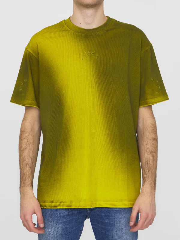 Gradient T-shirt Cashmere Blend Cotton Blend Poly Blend