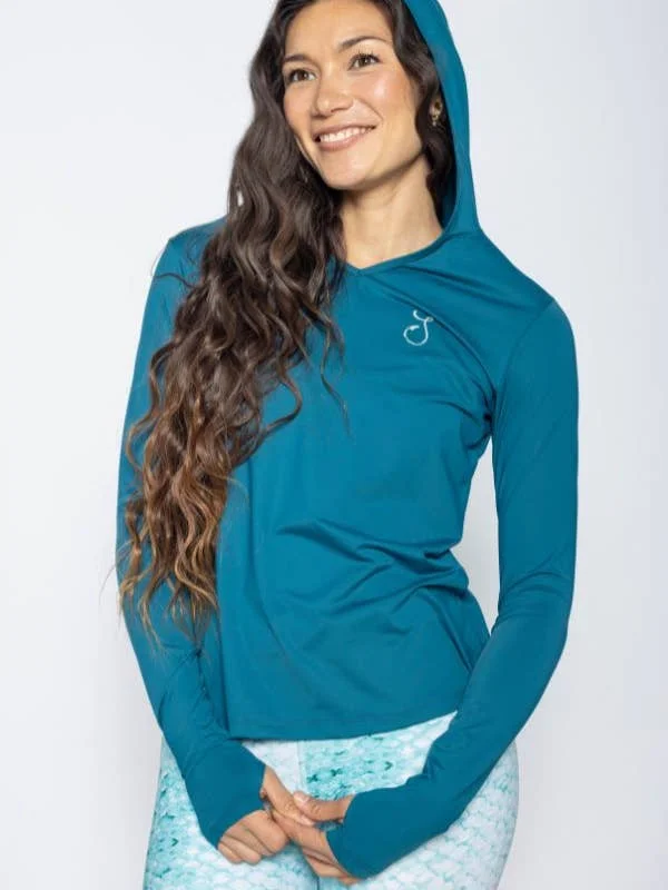 Reel Skipper Classic Performance Hood UV Shirt - Fiji Handmade Hand-knitted Hand-woven