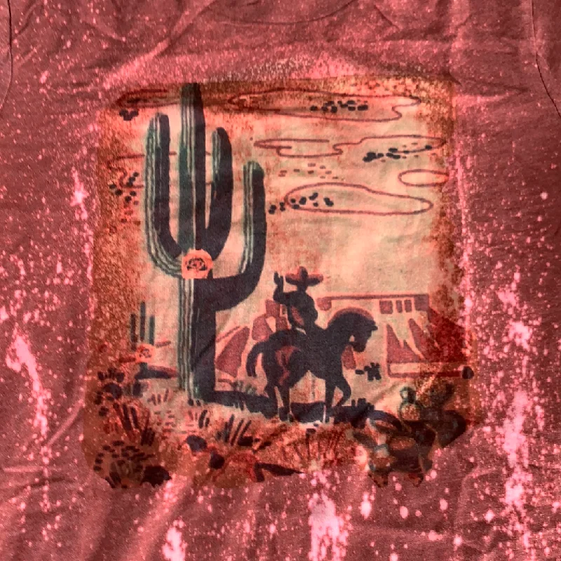 Saguaro Cactus T Shirt Graphic Embroidered Appliqued