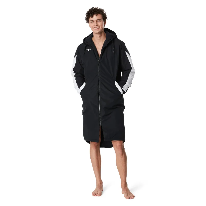 Speedo Edge Parka (Unisex Fit) Stylish Contrast Trim Parka