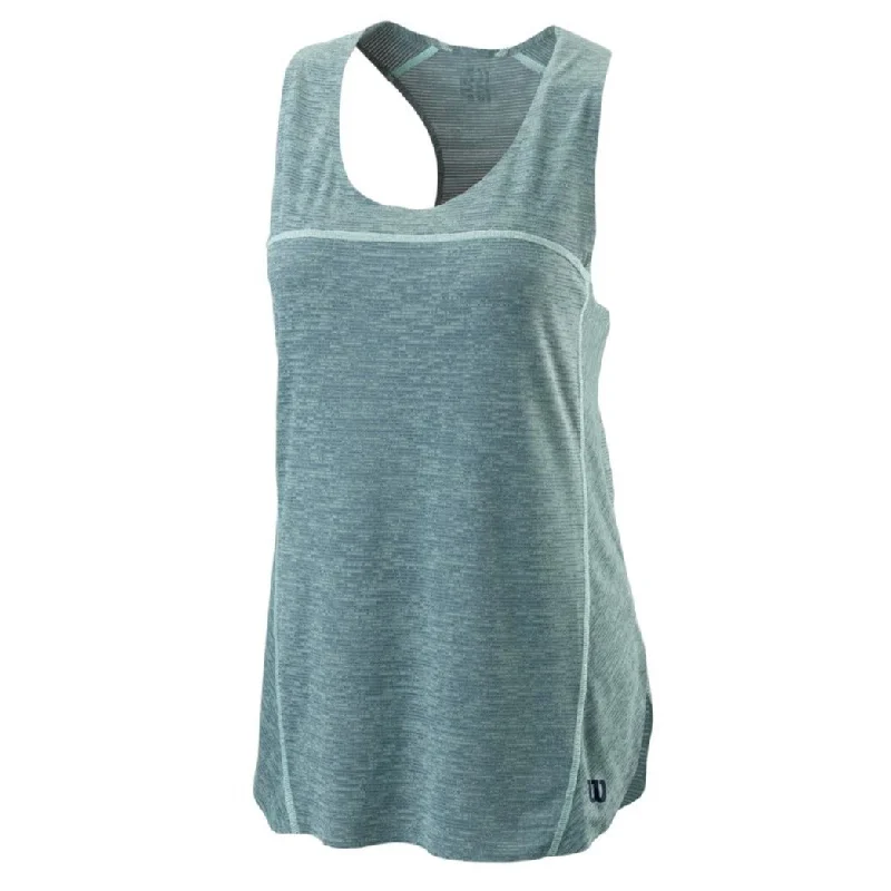 Wilson Women's Kaos Mirage Tank (Blue) cozy tank top
